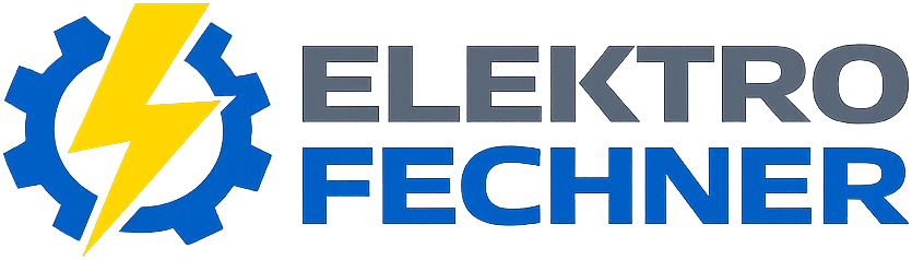 Beschriftetes Einsatzfahrzeug eines Elektrofachbetriebs vor einem Mehrfamilienhaus in Bochum